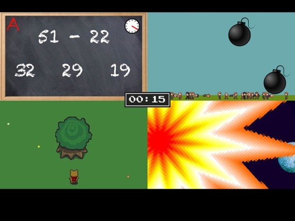 4 Games at Once: Impossible Brain Test screenshot