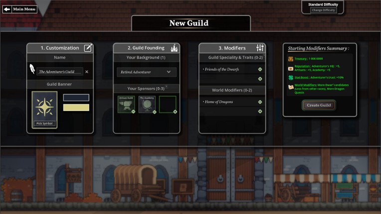 Adventurers Guild Inc. screenshot