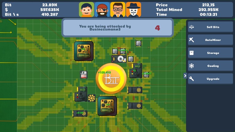 Bit Mine Clicker Image