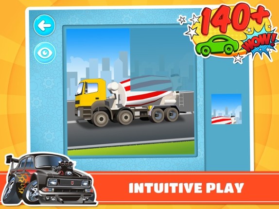 Cars and Vehicles Puzzle : Logic Game for Kids screenshot