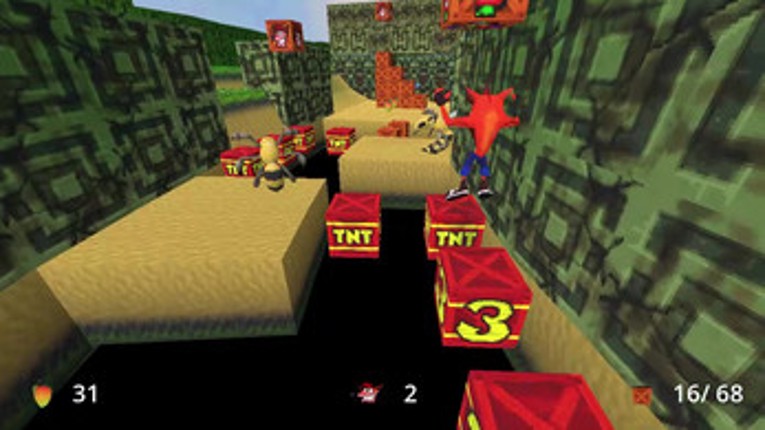 Crash Bandicoot. Godot. 20 games challenge screenshot