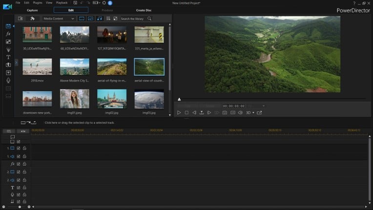 CyberLink PowerDirector 18 Ultra - Video editing, Video editor, making videos screenshot