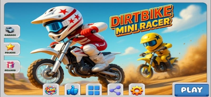 Dirt Bike Mini Racer -Mad Kids Image