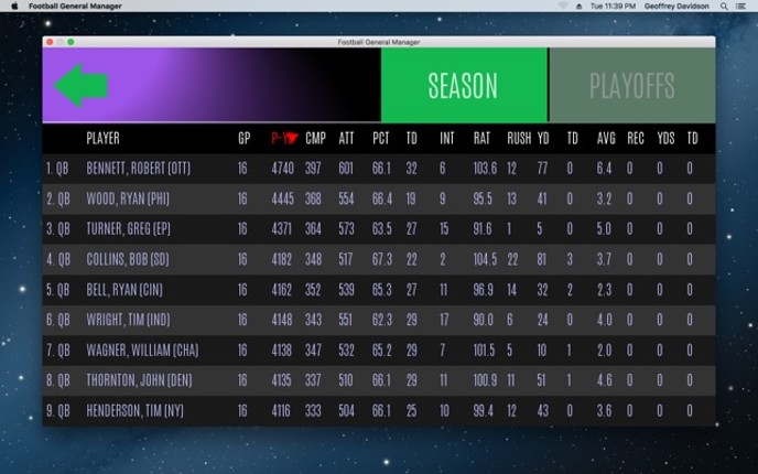 Football General Manager Image