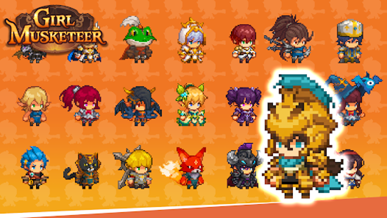 Girl Musketeer : IDLE RPG screenshot