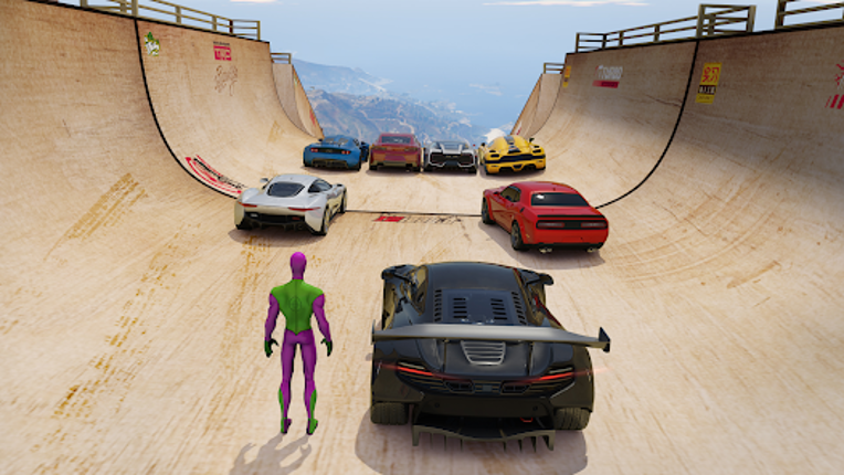Mega Ramp Car Stunt Hero Games Image