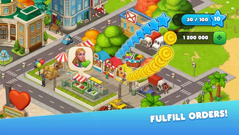 Fluffy Town: Boom Story screenshot