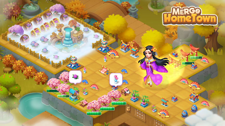 Merge HomeTown: Merge Games screenshot