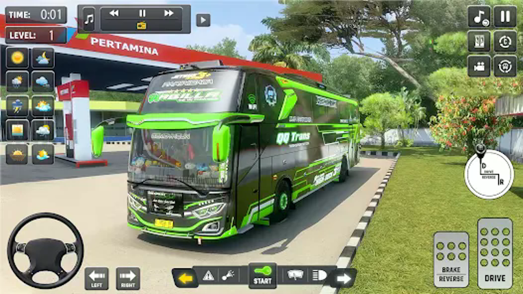 Bus Driving Passenger Bus Game screenshot