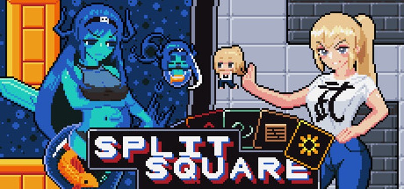 Split Square Image