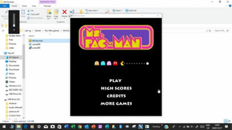 MS PAC-MAN Image