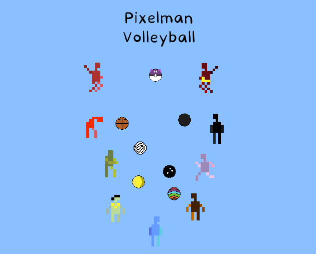 Games like Pixelman Volleyball