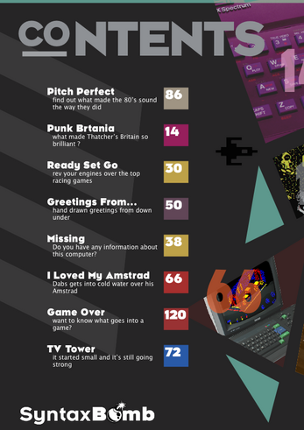 SyntaxBomb Magazine screenshot
