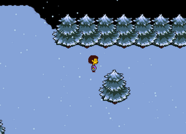 Undertale - Blue Snow screenshot