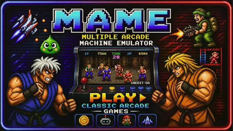 MAME Retro Arcade Emulator Image