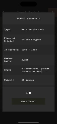 Guess the Modern Tank screenshot