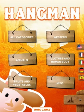 Hangman for kids HD screenshot