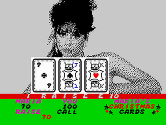Maria's Christmas Cards (ZX Spectrum/Next Enhanced) Image