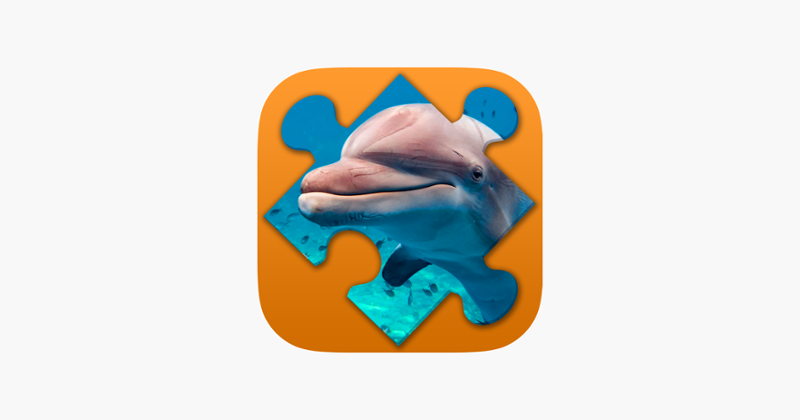 Seascape and Dolphin Jigsaw Puzzles Game Cover