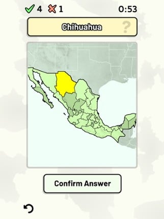 States of Mexico Quiz Image