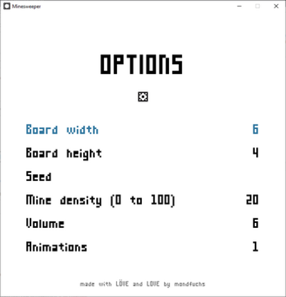 Straightforward Minesweeper screenshot