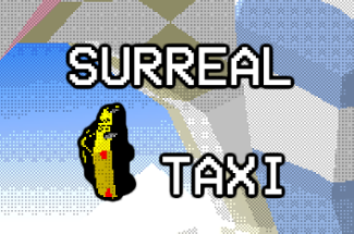 Surreal Taxi Image