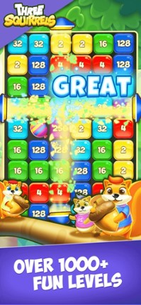 Three Squirrels - Number Blast screenshot