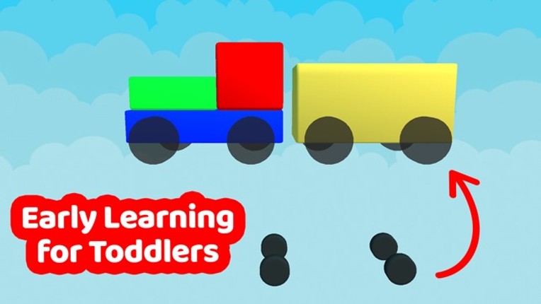 3D Baby Blocks Train games IXL screenshot