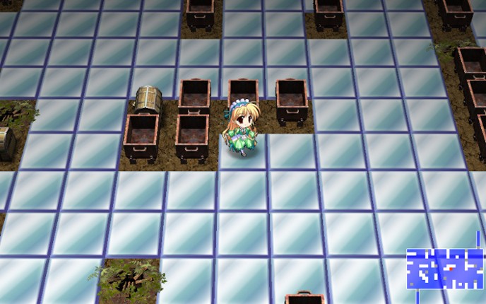 A dragon girl looks up at the endless sky screenshot