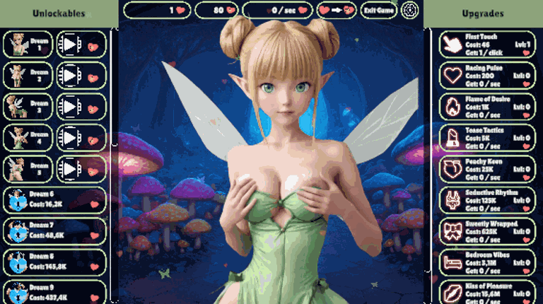 Beauty Clicker: Belle's Dreams screenshot