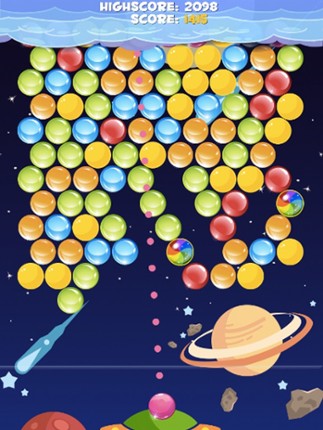 Bubble Cloud Planet Mania - Popping Shooter Puzzle Free Game Image
