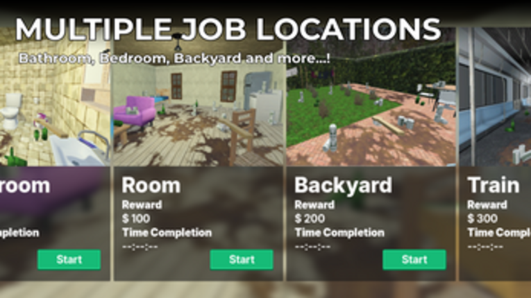 Cleaning Service Simulator screenshot