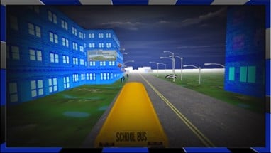 Crazy School Bus Driving Simulator game 3d Image