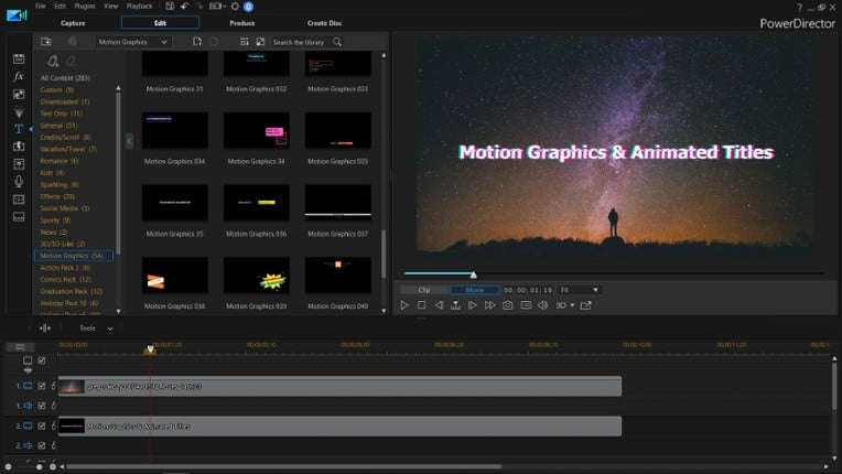 CyberLink PowerDirector 18 Ultra - Video editing, Video editor, making videos screenshot