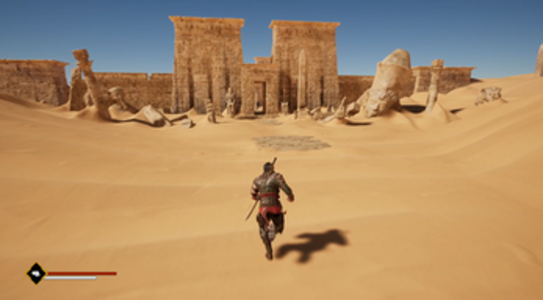 Egyptian Knight – Alpha Test Image