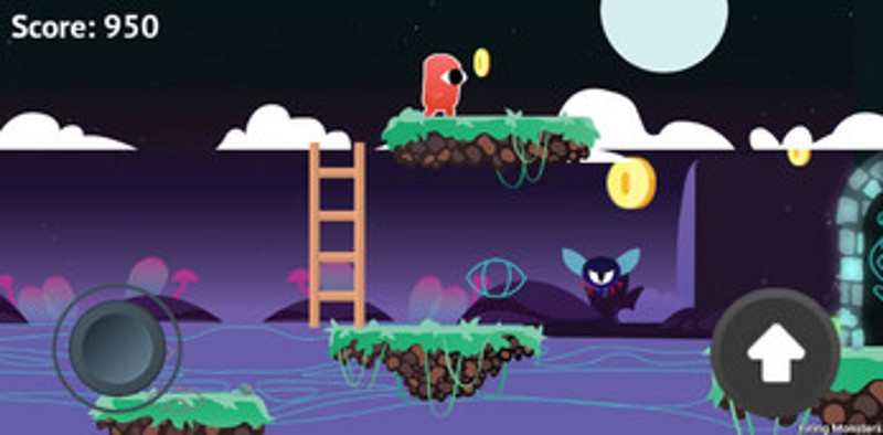 Firing Monsters (Platformer) screenshot