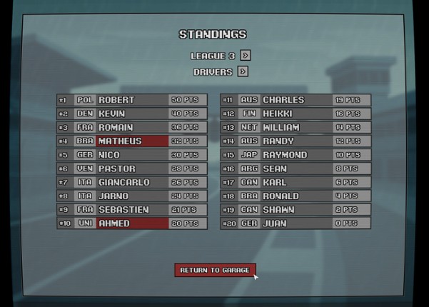 Formula: RPG screenshot