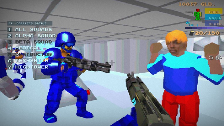 Future Breach 64 screenshot