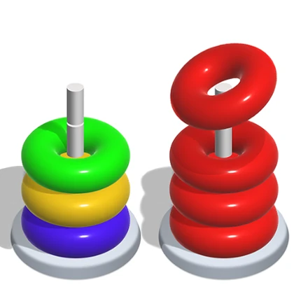 Hoops Sort Puzzle - Stack game Image