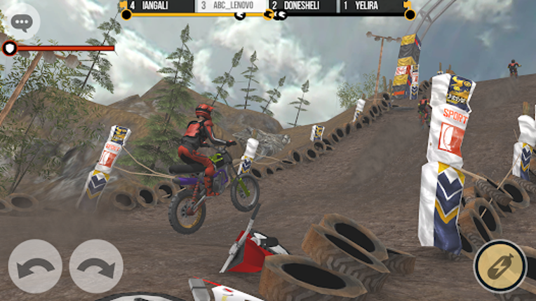 Clan Race: PVP Motocross races screenshot