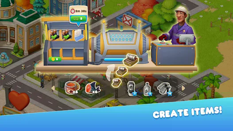 Fluffy Town: Boom Story Image