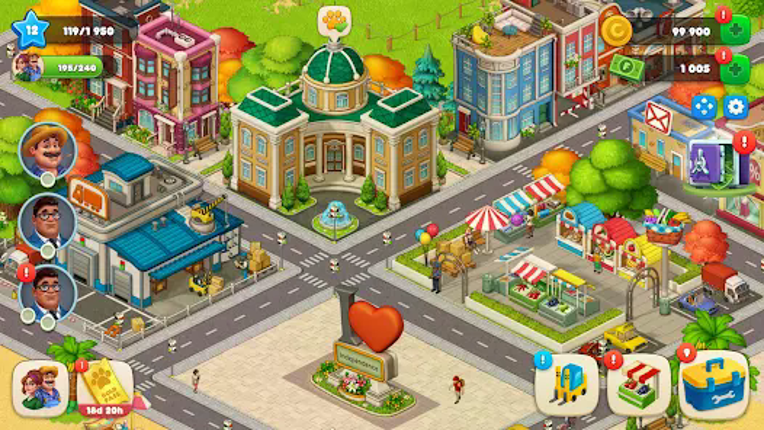Fluffy Town: Boom Story screenshot