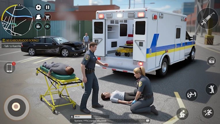 Ambulance Duty Rescue Mission screenshot