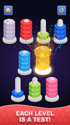 Nuts & Bolts - Color Sort Game screenshot