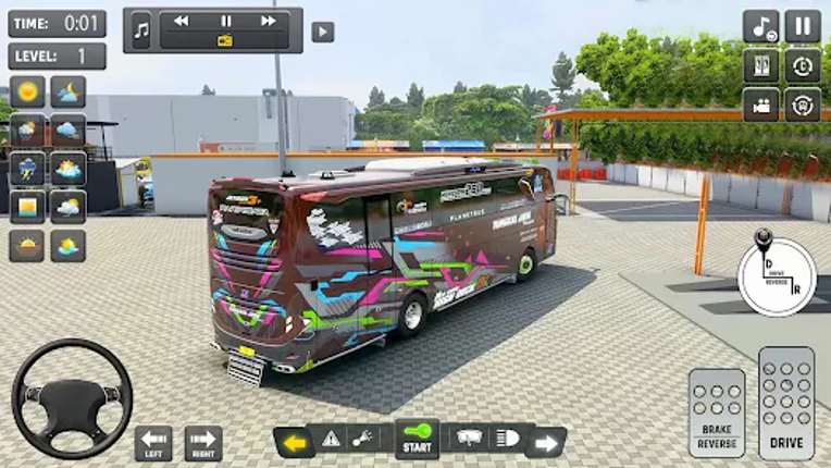 Bus Driving Passenger Bus Game Image