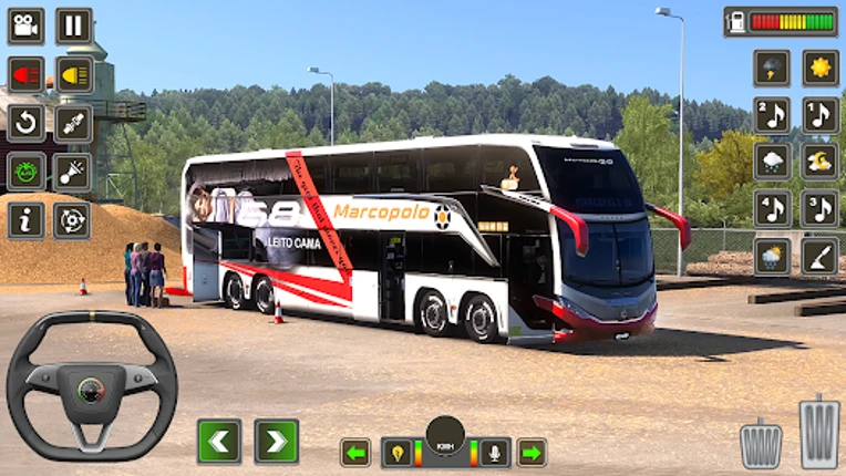 Bus Simulator Modern Bus Game screenshot