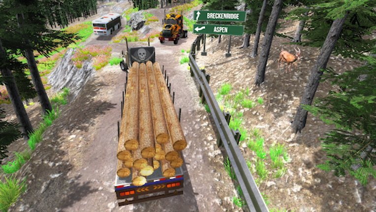 Truck Simulator Driving Games screenshot