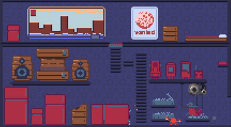Red Fridge Image