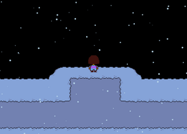 Undertale - Blue Snow screenshot