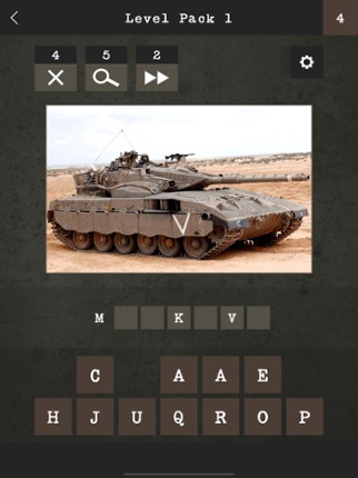 Guess the Modern Tank screenshot